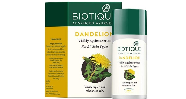 Biotique Bio Dandelion Visibly Ageless Serum