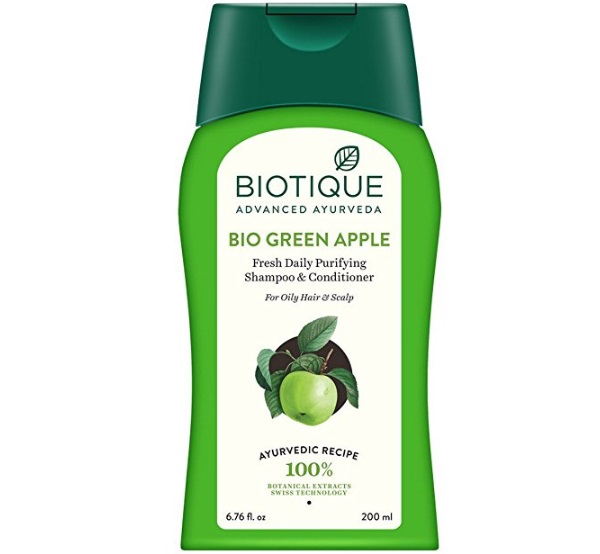 Biotique Bio Green Apple Fresh Daily Purifying Shampoo and Conditioner