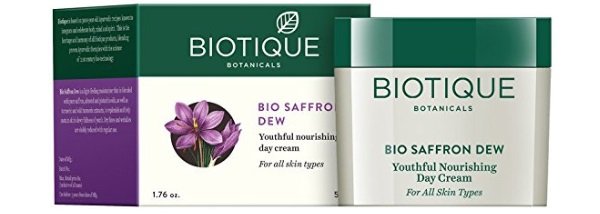 Biotique Bio Saffron Dew Youthful Nourishing Day Cream