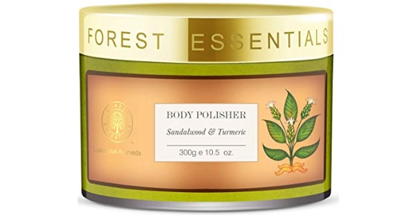 Forest Essentials Sandalwood and Turmeric Body Polisher