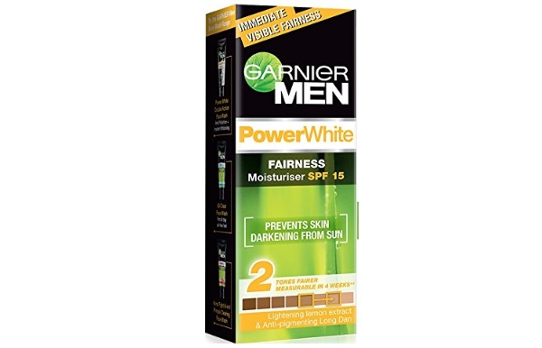 Garnier Men Power White Fairness Moisturiser SPF 15