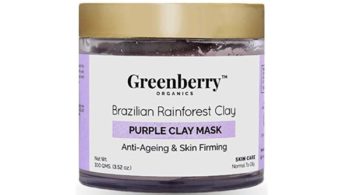 Greenberry Organics Brazilian Rainforest Purple Clay Mask