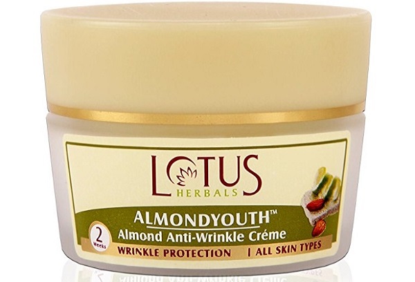 Lotus Herbals Almondyouth Almond Anti-Wrinkle Cream