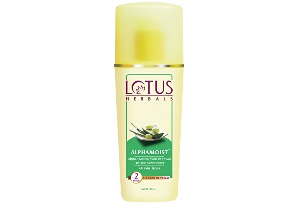 Lotus Herbals Alphamoist Alpha Hydroxy Skin Renewal Oil Free Moisturiser