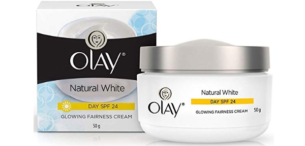 Olay Natural White 7 in 1 Glowing Fairness Day Skin Cream SPF 24