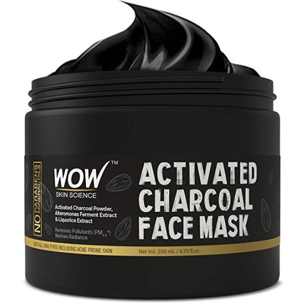 WOW Activated Charcoal Face Mask