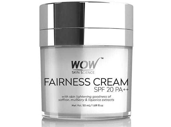 WOW Fairness SPF 20 PA++ No Parabens and Mineral Oil Cream
