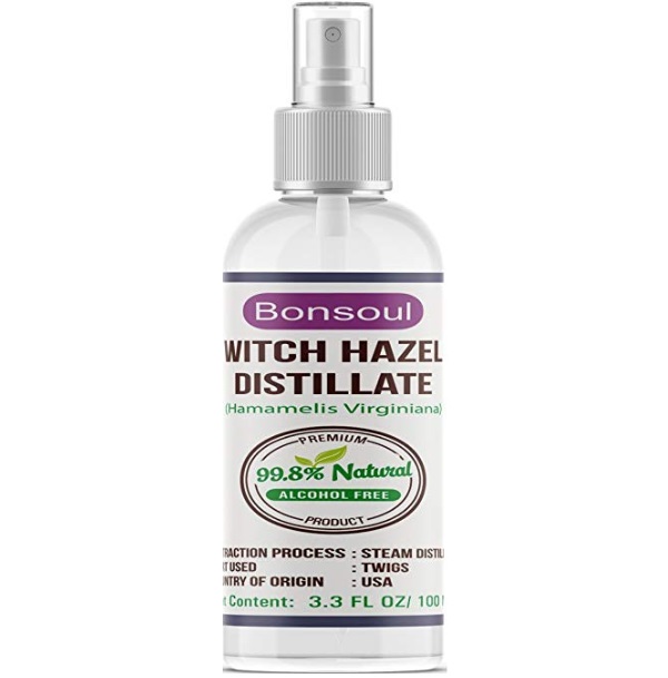 BONSOUL Pure and Natural No Alcohol Witch Hazel Distillate Toner