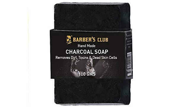 Barber's Club Hand Made Organic Charcoal Soap