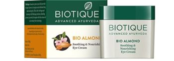 Biotique Bio Almond Soothing and Nourishing Eye Cream