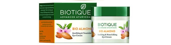 Biotique Bio Almond Soothing and Nourishing Eye Cream