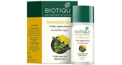 Biotique Bio Dandelion Visibly Ageless Serum