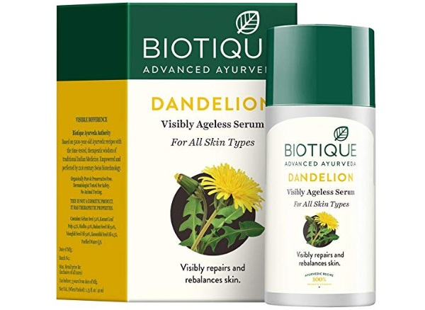 Biotique Bio Dandelion Visibly Ageless Serum