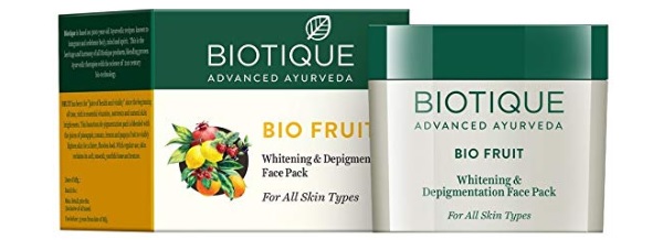 Biotique Bio Fruit Whitening And Depigmentation Face Pack