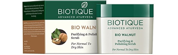 Biotique Bio Walnut Purifying & Polishing Scrub for Normal to Dry Skin