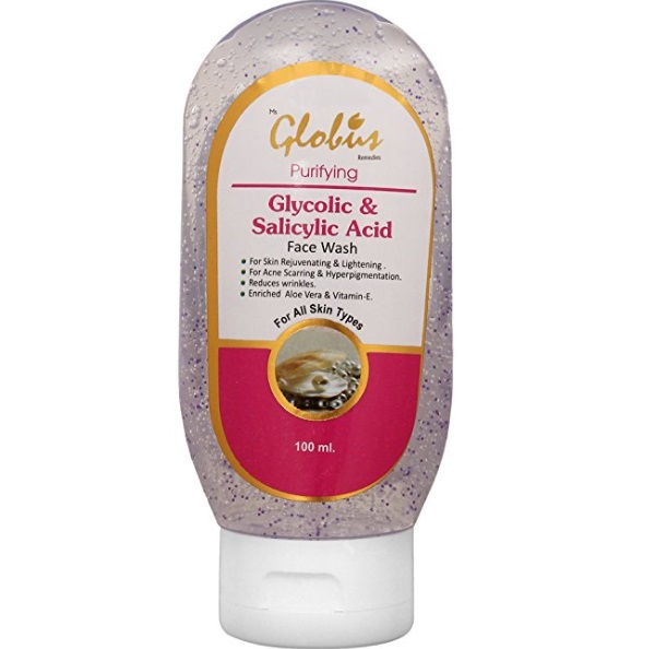 Globus Remedies Glycolic and Salicylic Acid Face Wash