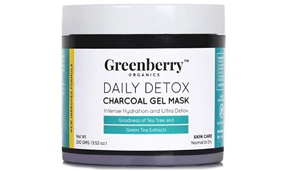 Greenberry Organics Daily Detox Charcoal Gel Mask
