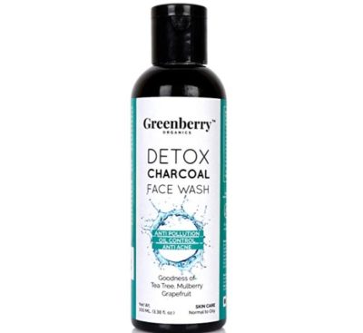 Greenberry Organics Detox Charcoal Face Wash