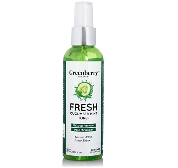 Greenberry Organics Fresh Cucumber Mint Toner