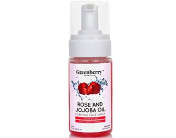 Greenberry Organics Rose and Jojoba Oil Foaming Face Wash