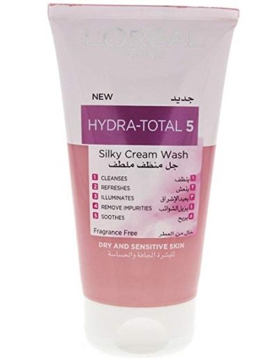 L'Oreal Hydra-Total 5 for Dry and Sensitive Skin Silky Cream Face Wash