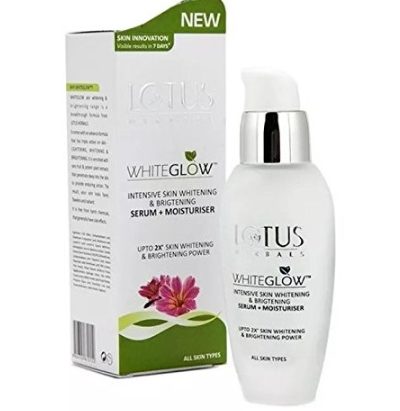 Lotus Herbals White Glow Intensive Skin Serum + Moisturiser