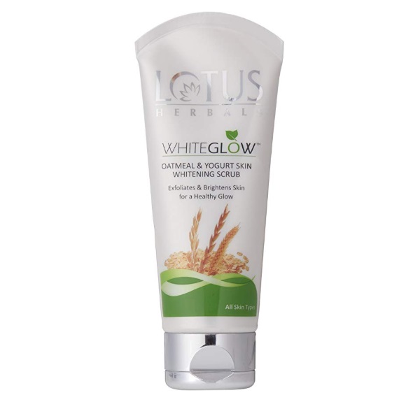 Lotus Herbals White Glow Oatmeal and Yogurt Skin Whitening Scrub