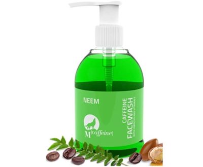 Mcaffeine Neem Face Wash Cleanser with Argan Oil & Vitamin E