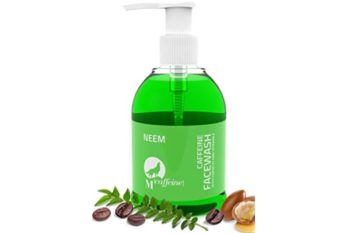 Mcaffeine Neem Face Wash Cleanser with Argan Oil and Vitamin E 