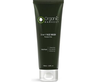 Organic Harvest 3-In-1 Face Wash