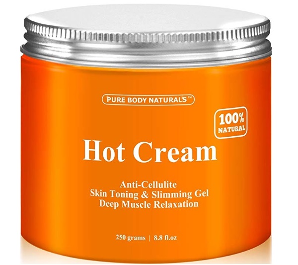 Pure Body Naturals Anti Cellulite Treatment Hot Gel Cream