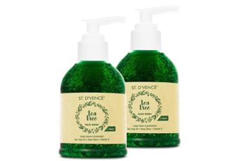 ST. D'VENCÉ Essential Tea Tree Oil and Neem Face Wash,