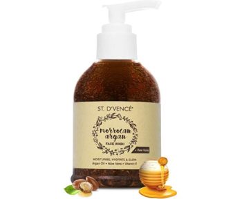 ST. D'VENCÉ Moroccan Argan Oil and Raw Honey Face Wash