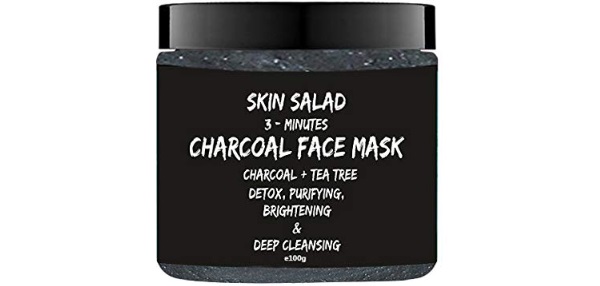 SkinSalad Activated Charcoal Face Mask