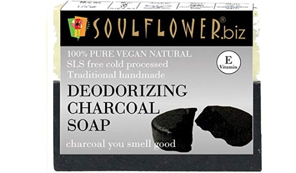 Soulflower Handmade Charcoal Soap