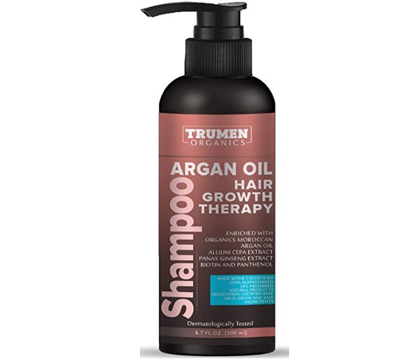 TruMen Shampoo with Organic Argan Oil, Allium Cepa Extract