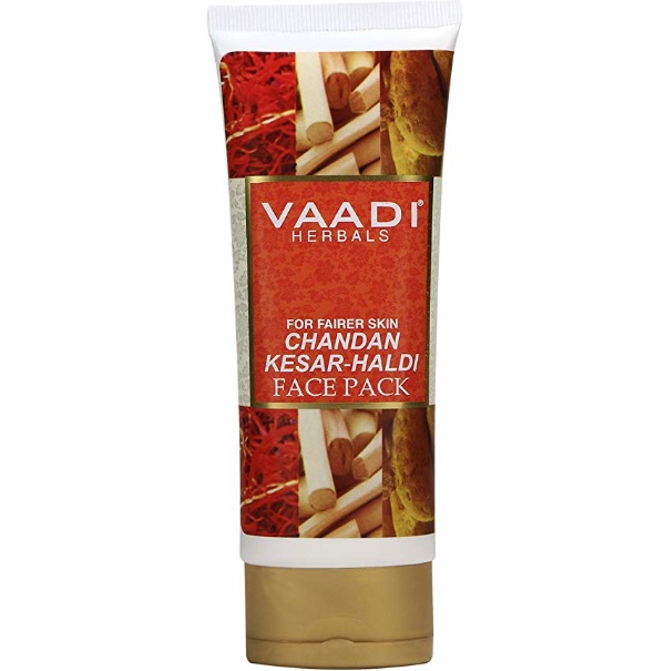 Vaadi Herbals Chandan Kesar Haldi Fairness Face Pack