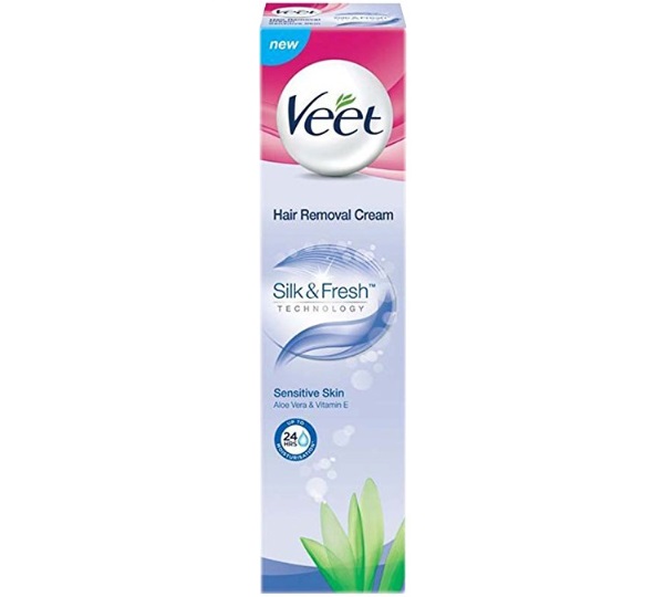 Veet Silk and Fresh Hair Removal Cream for Sensitive Skin