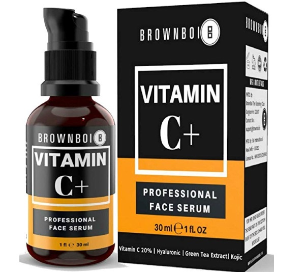 Brownboi Vitamin C Serum For Face Skin Whitening