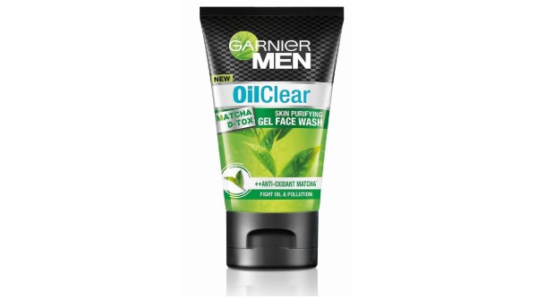 Garnier Men Oil Clear Matcha D-Tox Gel Face Wash