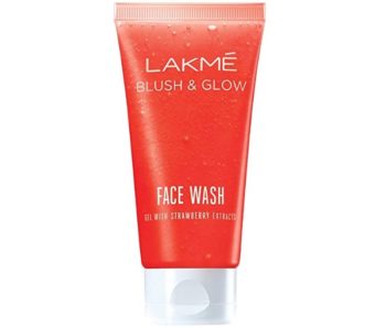 Lakme Blush and Glow Strawberry Gel Face Wash