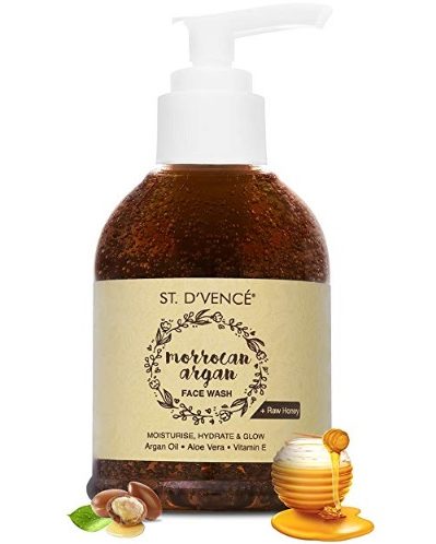 ST. D'VENCÉ Moroccan Argan Oil and Raw Honey Face Wash