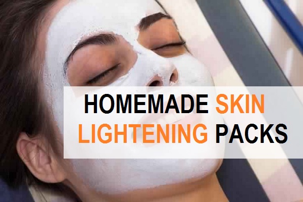 homemade skin lightening face packs