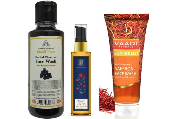 Best Ayurvedic Herbal Facial Cleansers in India