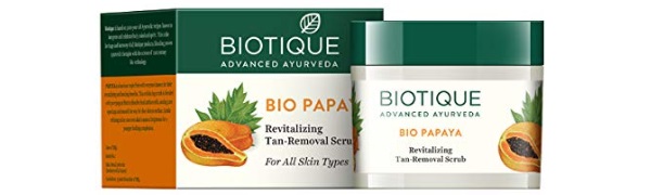 Biotique Bio Papaya Revitalizing Tan Removal Scrub for All Skin Types