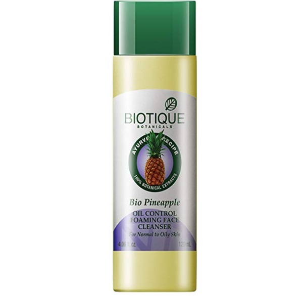 Biotique Bio Pineapple Oil Control Foaming Face Cleanser Normal to Oily Skin