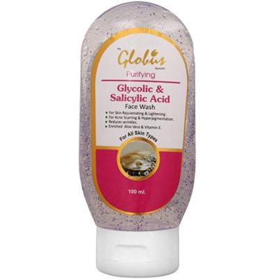 Globus Remedies Glycolic And Salicylic Acid Face Wash