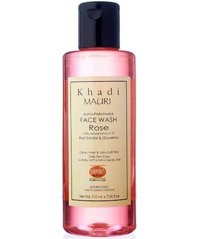 Khadi Mauri Herbals Rose Herbal Face Wash