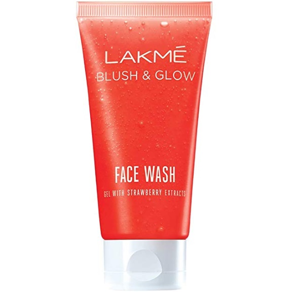 Lakme Blush and Glow Strawberry Gel Face Wash