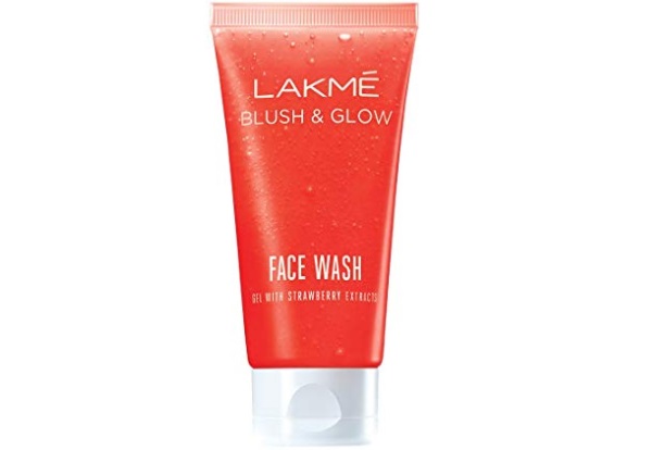 Lakme Blush and Glow Strawberry Gel Face Wash